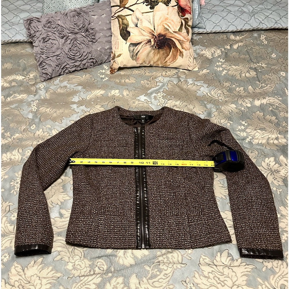 Brown Tweed Blazer - Picture 5 of 7